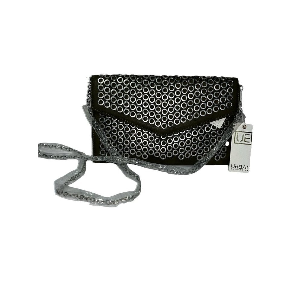 Urban Expressions NWT 14515 Olive Ozzy Handbag Purse Chain Handle Crossb… - Picture 1 of 13